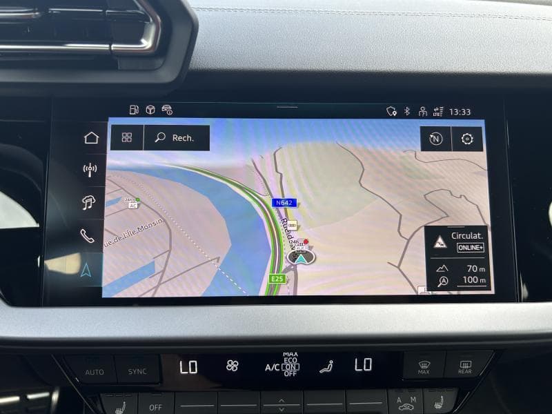 Audi A3 Sportback S-Line int/ext | 40 TFSI e | Camera | GPS | Sieges av chauff | SONOS | Garantie 5 ans | + kit hiver | kms evolutifs - 18