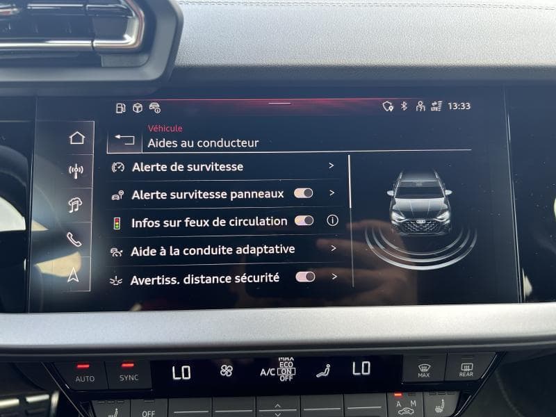 Audi A3 Sportback S-Line int/ext | 40 TFSI e | Camera | GPS | Sieges av chauff | SONOS | Garantie 5 ans | + kit hiver | kms evolutifs - 27
