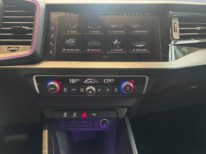 Audi A1 S-Line | 25 TFSI 95 CV | Carplay | Capteurs AV ARR |  GPS | Led Ambiance - 16