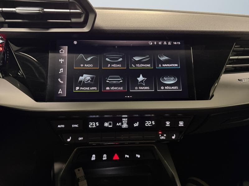Audi A3 Sportback Advanced | 1.5 TFSI 150 CV | Caplay | Int Sport | Capteurs AV ARR | Clim Auto - 19