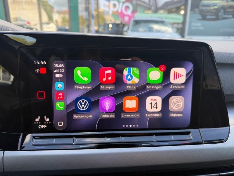 Volkswagen Golf Life | 1.5 TSI 131cv | Carplay | Caméra | GPS | Sièges Av chauffants - 14