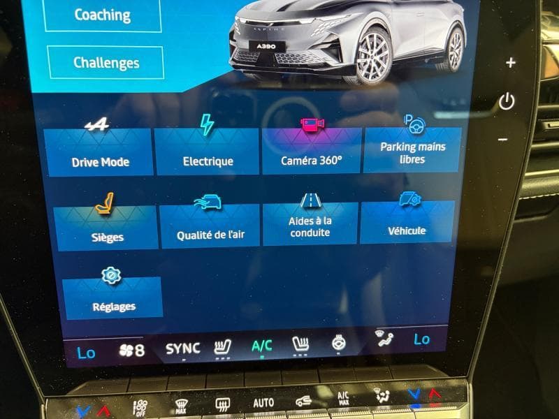 Alpine A390 GT | 89 kWh 400cv | 4x4 | Caméra 360° | Hayon électrique | GPS - 24