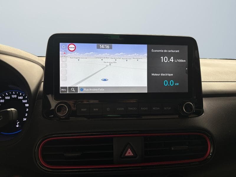 Hyundai Kona Sky Red | 1.6 HEV GDI 140 cv DCT | Clim auto | Alu | Cruise - 15