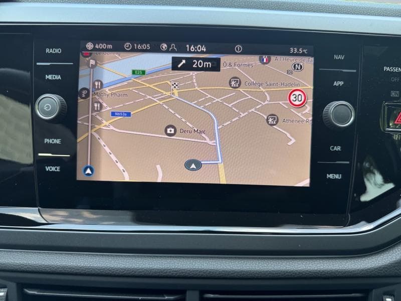 Volkswagen Polo R-Line | DSG7 95cv TSI | Carplay-Android | Keyless | Caméra - 21