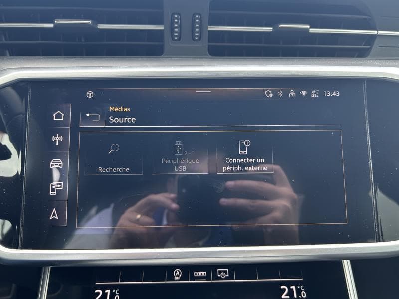 Audi A6 S-line int et ext | 2.0 TDI 163 CV | Camera | Toit ouvrant et pano | GPS | Sieges av et volant chauffants - 26
