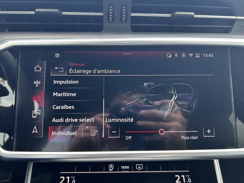 Audi A6 S-line int et ext | 2.0 TDI 163 CV | Camera | Toit ouvrant et pano | GPS | Sieges av et volant chauffants - 24