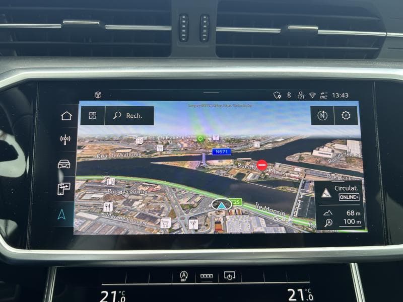 Audi A6 S-line int et ext | 2.0 TDI 163 CV | Camera | Toit ouvrant et pano | GPS | Sieges av et volant chauffants - 19