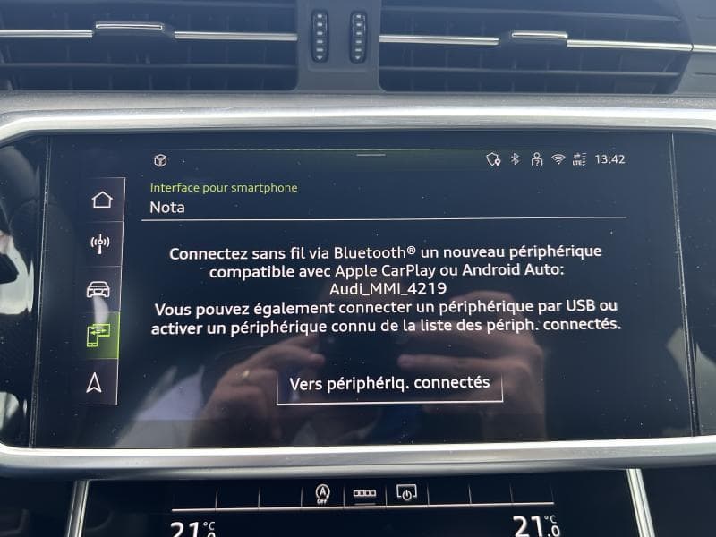 Audi A6 S-line int et ext | 2.0 TDI 163 CV | Camera | Toit ouvrant et pano | GPS | Sieges av et volant chauffants - 23