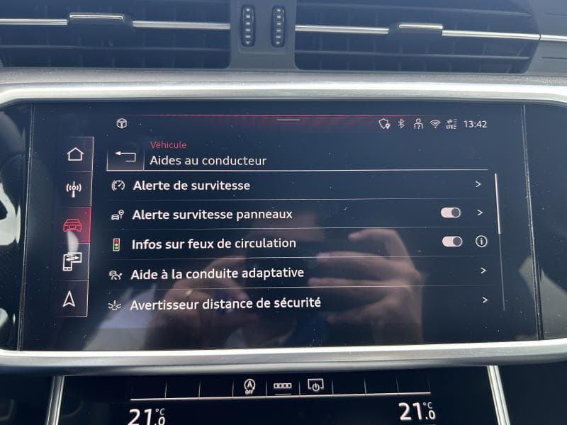 Audi A6 S-line int et ext | 2.0 TDI 163 CV | Camera | Toit ouvrant et pano | GPS | Sieges av et volant chauffants - 28
