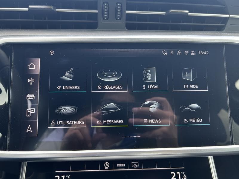 Audi A6 S-line int et ext | 2.0 TDI 163 CV | Camera | Toit ouvrant et pano | GPS | Sieges av et volant chauffants - 32