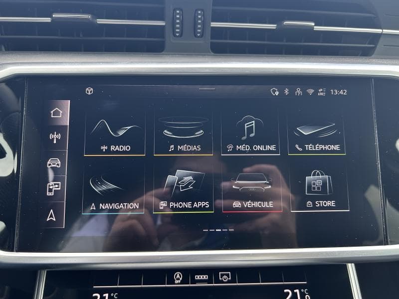 Audi A6 S-line int et ext | 2.0 TDI 163 CV | Camera | Toit ouvrant et pano | GPS | Sieges av et volant chauffants - 31