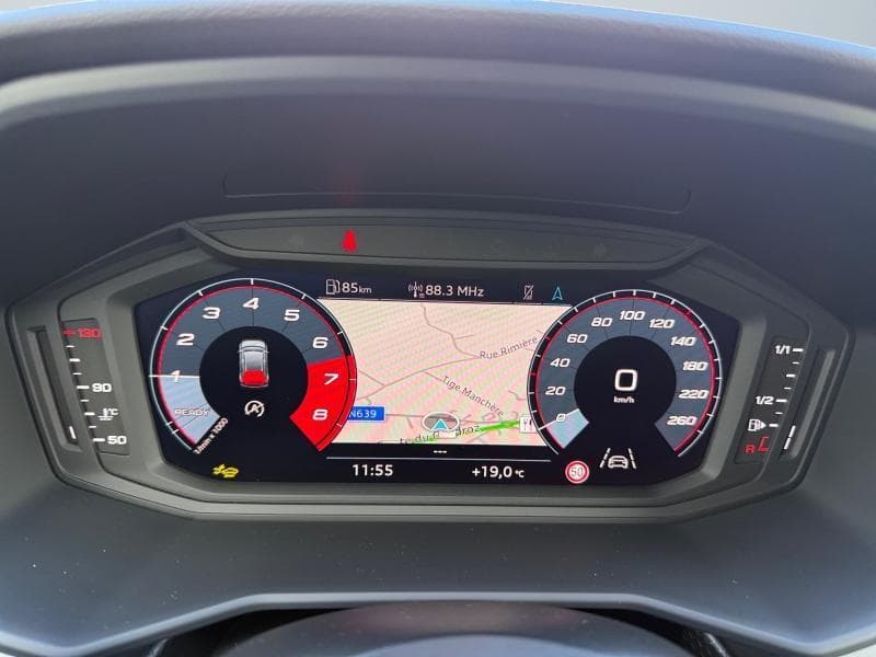 Audi A1 Advanced | 1.0 TFIS 95cv | GPS | Carplay | Capteurs AV + AR | Clim Auto | Bleuthooth - 18