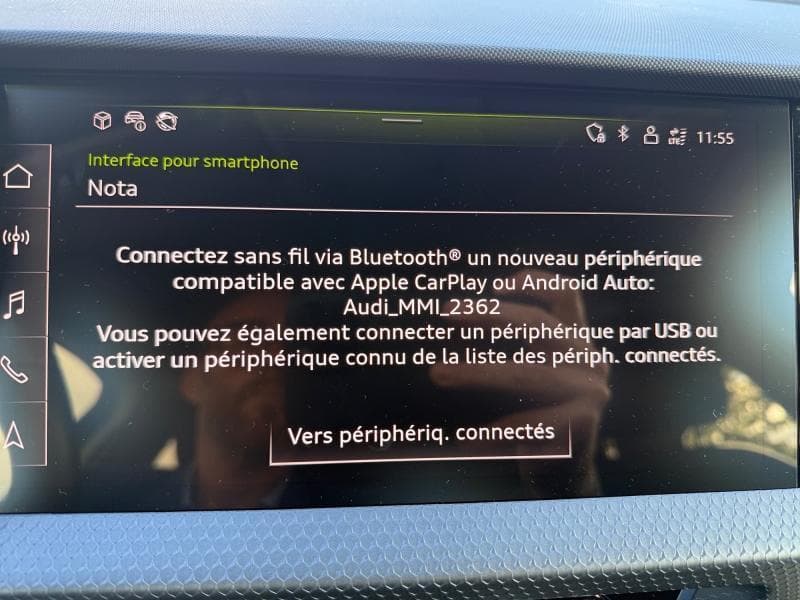 Audi A1 Advanced | 1.0 TFIS 95cv | GPS | Carplay | Capteurs AV + AR | Clim Auto | Bleuthooth - 21