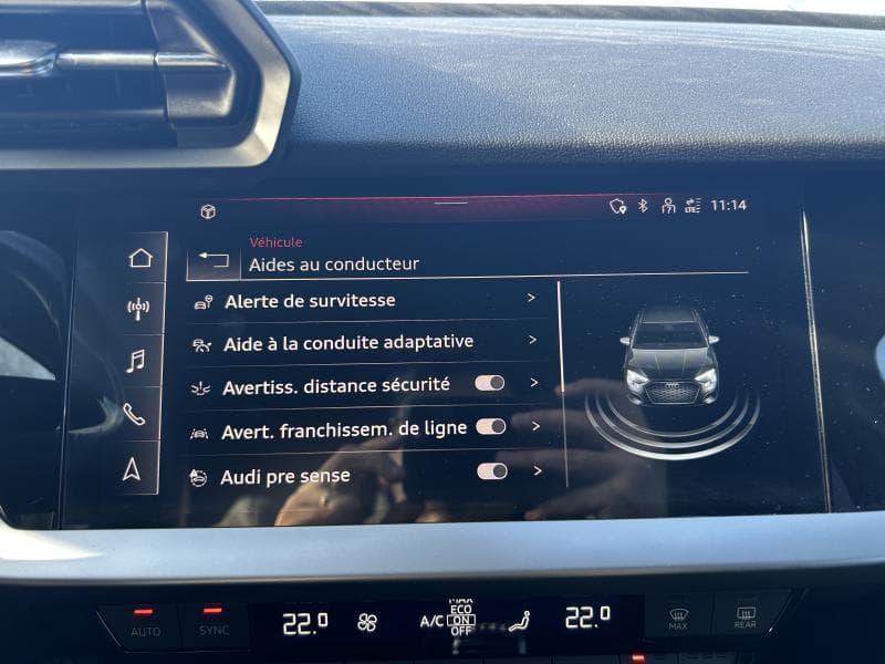Audi A3 S-Line ext | 1.0 TFSI 110 CV | Camera | GPS | Cruise control adaptatif | Sieges av chauffants - 26
