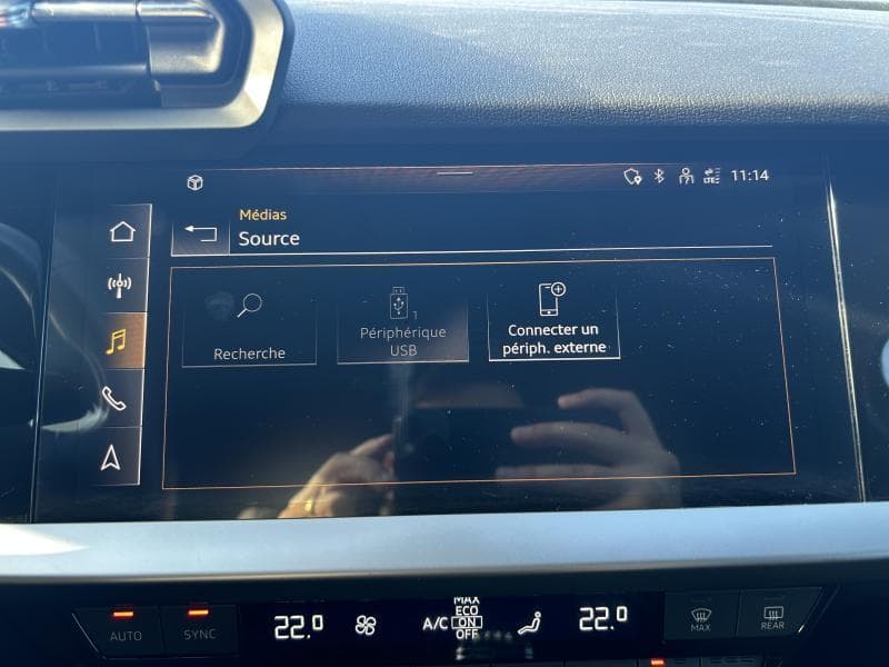Audi A3 S-Line ext | 1.0 TFSI 110 CV | Camera | GPS | Cruise control adaptatif | Sieges av chauffants - 24