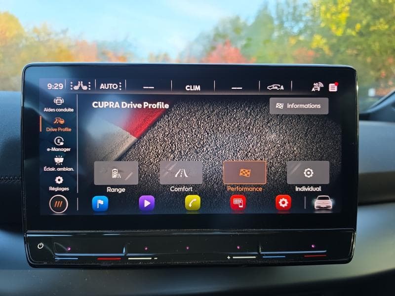 Cupra Born 204 CV 56kwH | Carplay | Camera | Clim | Sièges chauffants - 29