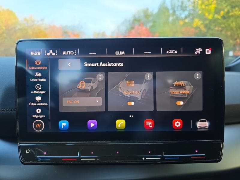 Cupra Born 204 CV 56kwH | Carplay | Camera | Clim | Sièges chauffants - 26