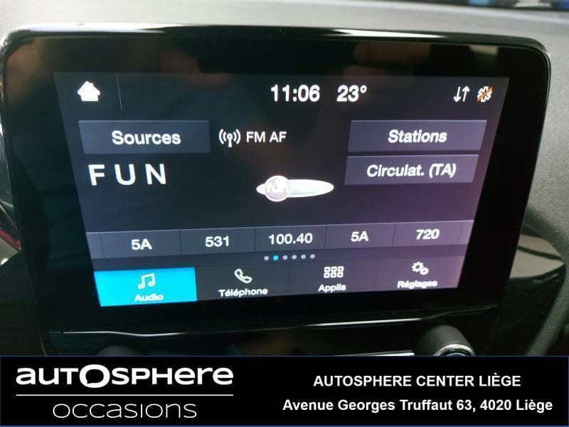 Ford Fiesta CONNECTED 1.0 ECOBOOST 95CV - de 10Km ! - 11