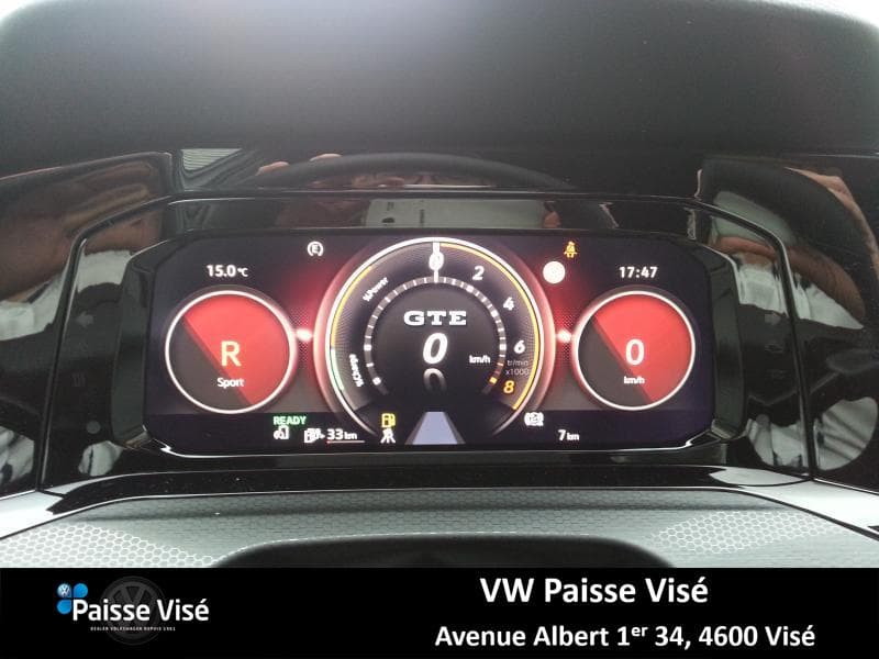 Volkswagen Golf GTE Hybride 38g/km - 11