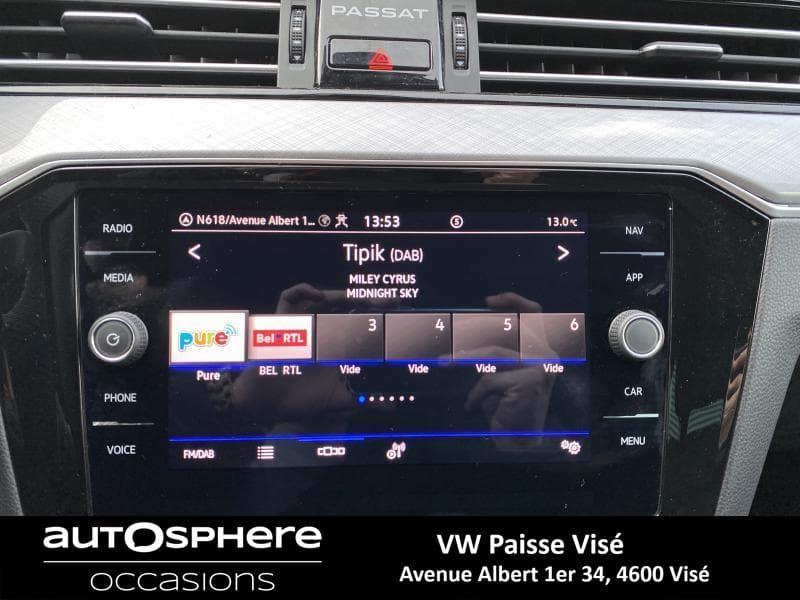 Volkswagen Passat Variant GTE Hybride 36g/km - 11