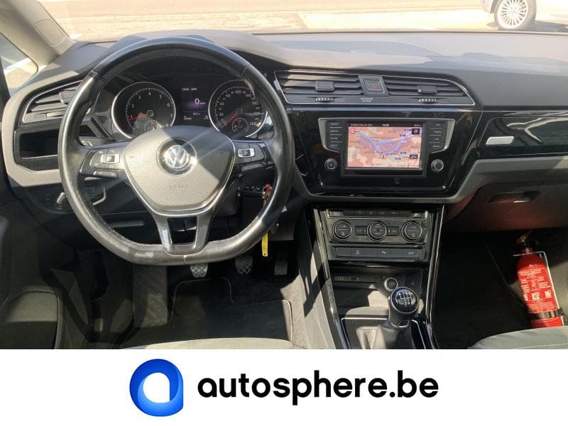 Volkswagen Touran III Highline -7 places/gps/toit ouvrant pano - 12