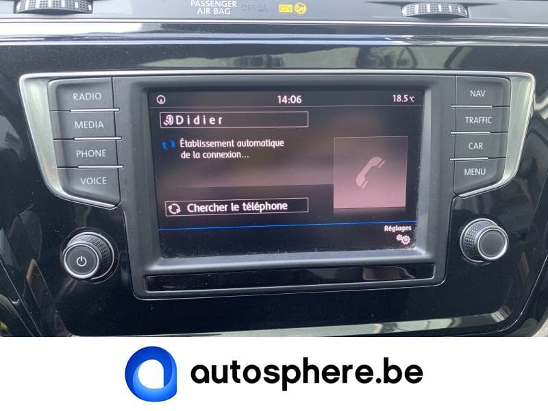 Volkswagen Touran III Highline -7 places/gps/toit ouvrant pano - 20