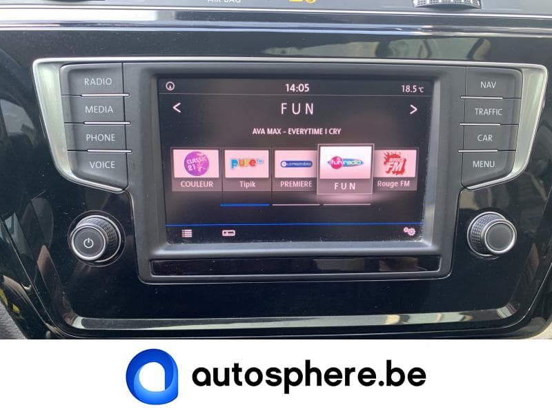 Volkswagen Touran III Highline -7 places/gps/toit ouvrant pano - 18