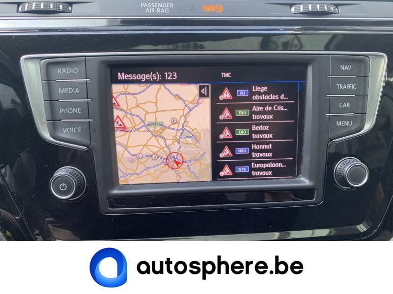 Volkswagen Touran III Highline -7 places/gps/toit ouvrant pano - 21