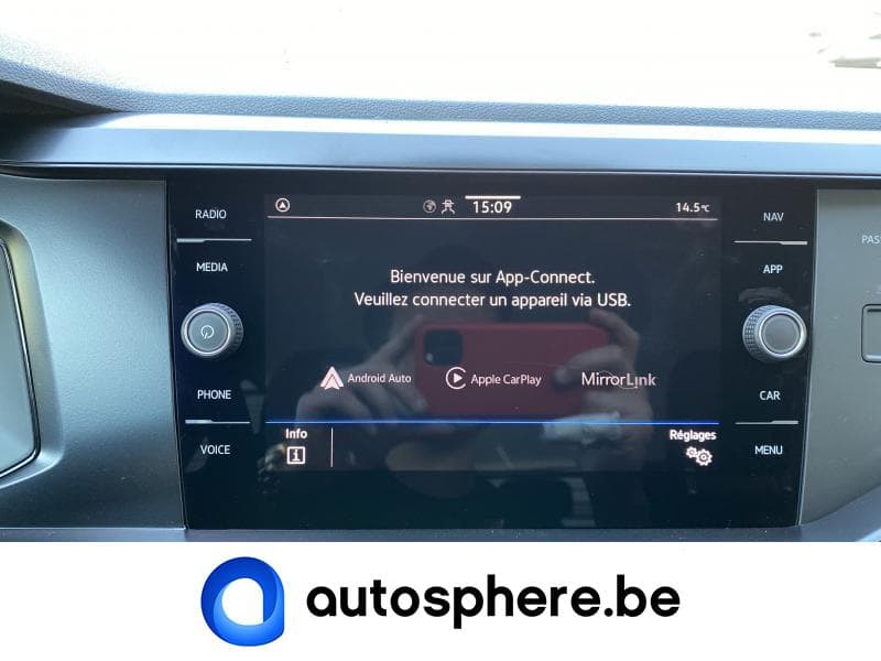 Volkswagen Polo 95cv-App connect-clim-bips av/ar - 16