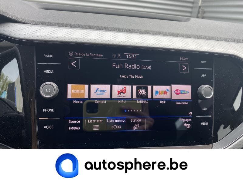 Volkswagen T-Cross BOITE AUTO 110CV-GPS-CAMERA-CLIM+++ - 15