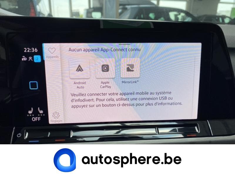 Volkswagen Golf Style 1.4 eHybrid 150cv DSG6 - Phares LED/Caméra - 19
