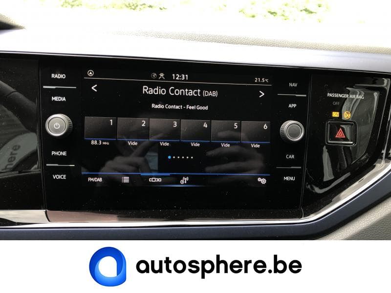 Volkswagen Polo VI UNITED-JA15\'\'-Climatisation-Capteurs-Carplay - 19