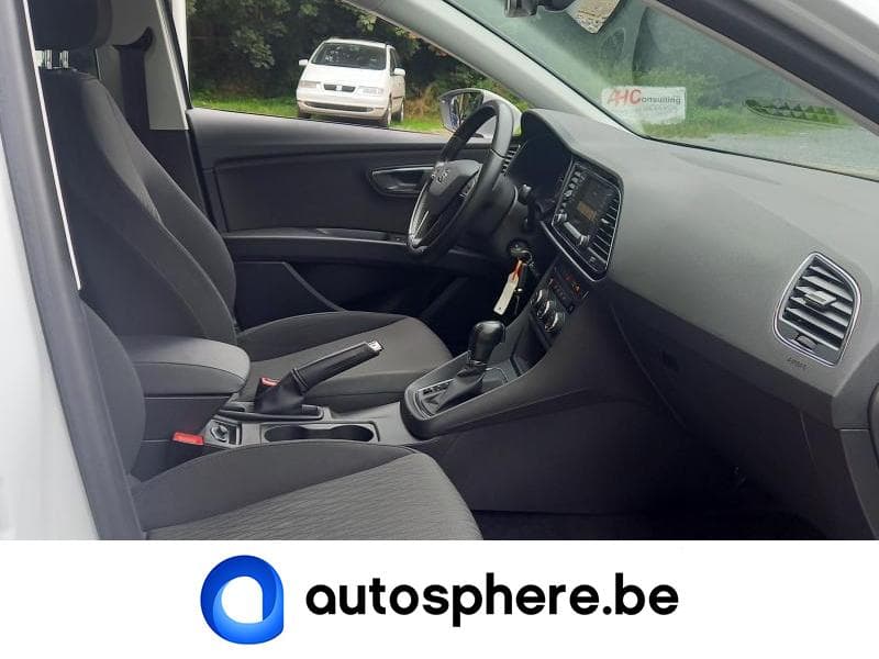Seat Leon Style 1.6TDi 110cv DSG7 - GPS/Airco auto - 9