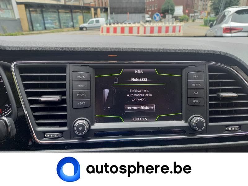 Seat Leon Style 1.6TDi 110cv DSG7 - GPS/Airco auto - 26