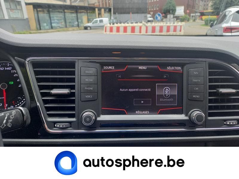 Seat Leon Style 1.6TDi 110cv DSG7 - GPS/Airco auto - 25