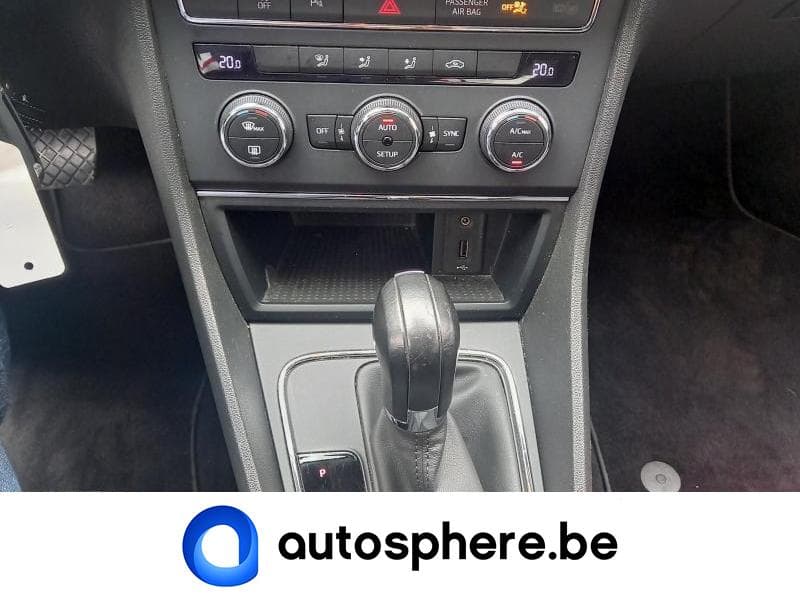 Seat Leon Style 1.6TDi 110cv DSG7 - GPS/Airco auto - 22