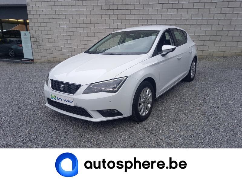 Seat Leon Style 1.6TDi 110cv DSG7 - GPS/Airco auto - 1