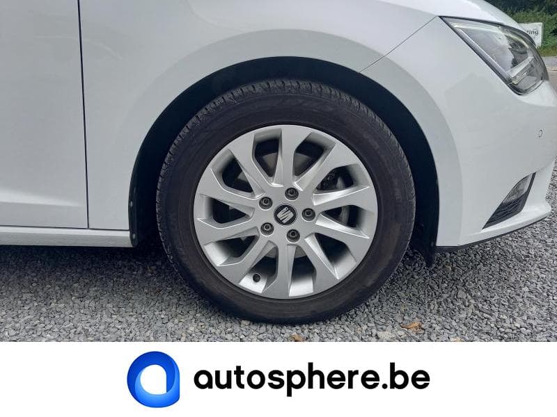 Seat Leon Style 1.6TDi 110cv DSG7 - GPS/Airco auto - 31