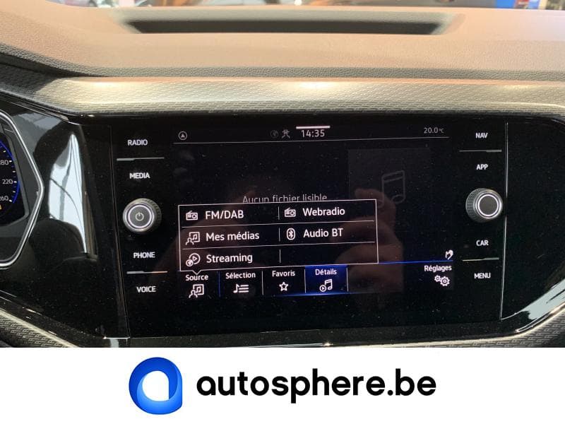 Volkswagen T-Cross R-LINE*BOITE AUTO*JANTE 18*CAMERA*CLIM*GPS*LED++++ - 16