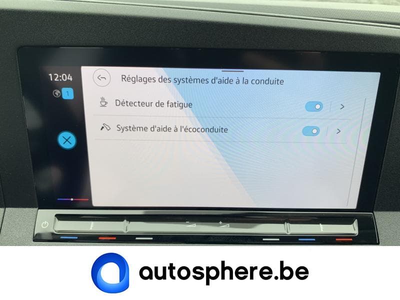 Volkswagen Caddy FOURGON*CAMERA*GPS*ATTELAGE FIXE*BIPS AV/AR++ - 31