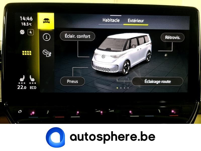 Volkswagen ID.Buzz Pro - GPS,APP,clim,caméra,attache - tvac - 38