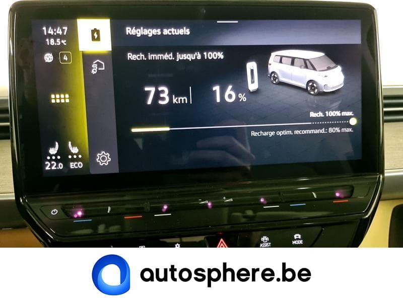 Volkswagen ID.Buzz Pro - GPS,APP,clim,caméra,attache - tvac - 40