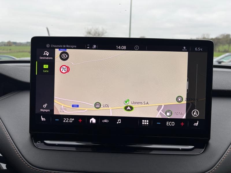 Skoda Enyaq | 82 Kwh - 204 cv | Camera | Cuir | Attache | 100% déductible - 19
