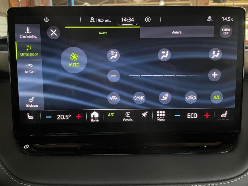 Skoda Enyaq Sportline - 82kWh 204cv - Toit pano/Cam 360°/ACC - 39