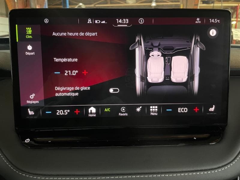 Skoda Enyaq Sportline - 82kWh 204cv - Toit pano/Cam 360°/ACC - 35