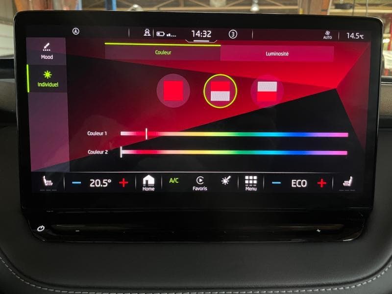 Skoda Enyaq Sportline - 82kWh 204cv - Toit pano/Cam 360°/ACC - 32
