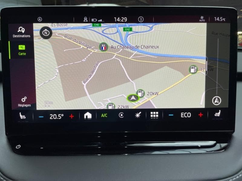 Skoda Enyaq Sportline - 82kWh 204cv - Toit pano/Cam 360°/ACC - 27