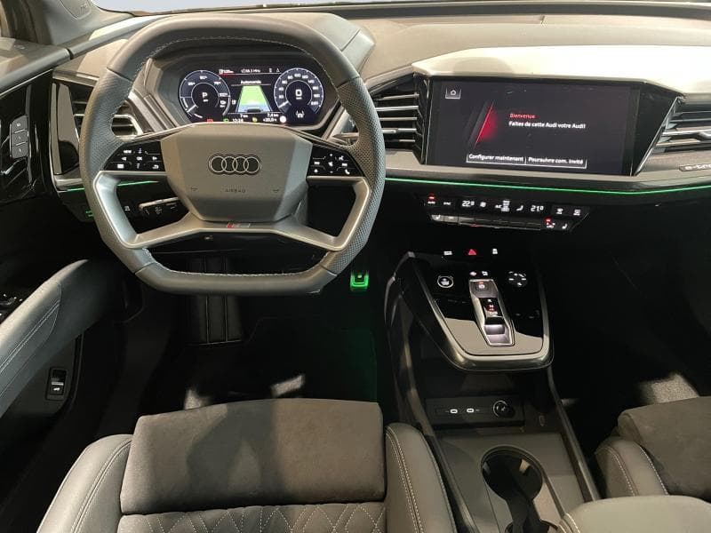 Audi Q4 E-tron, caméra 360,S-line  int et ext - 12