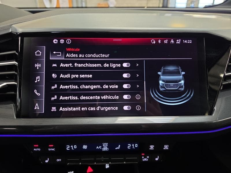 Audi Q4 e-tron S-Line | 82kWh 204 cv | Camera | GPS | Carplay | Alcantara - 27