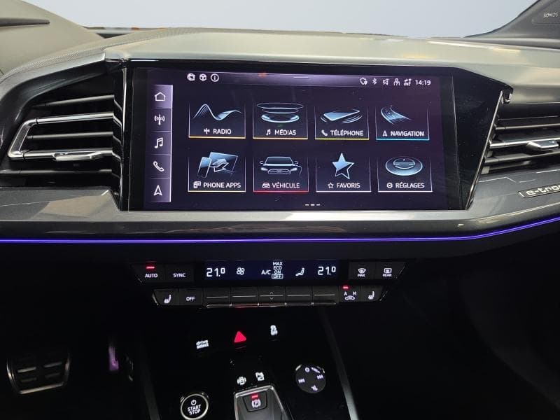 Audi Q4 e-tron S-Line | 82kWh 204 cv | Camera | GPS | Carplay | Alcantara - 19